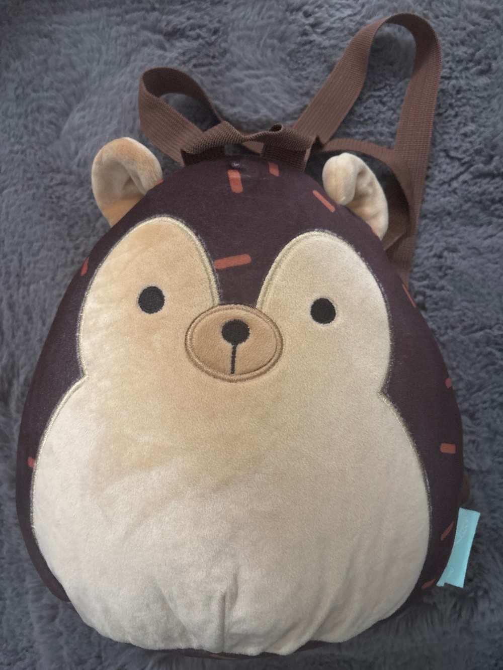 Squishmallow hedgehog backpack